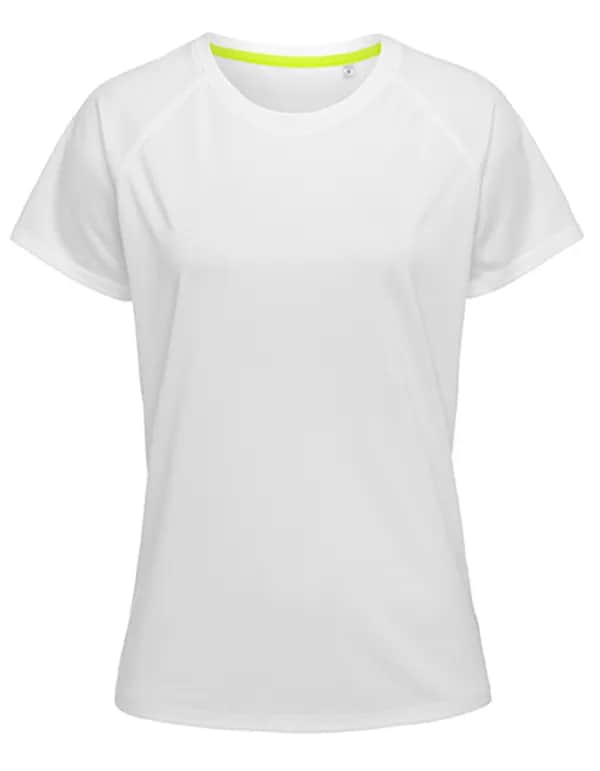 Mesh Raglan Women - White