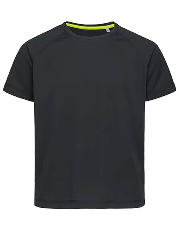 Mesh Raglan Kids - Black Opal