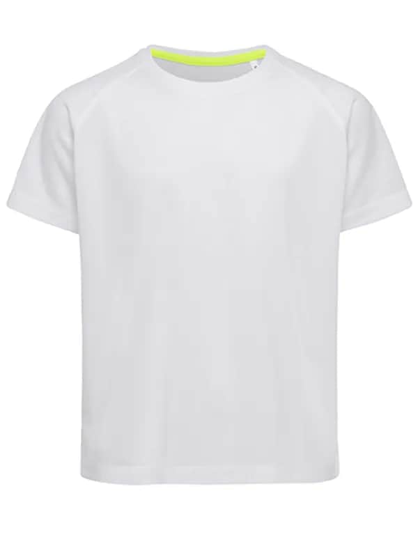 Mesh Raglan Kids - White