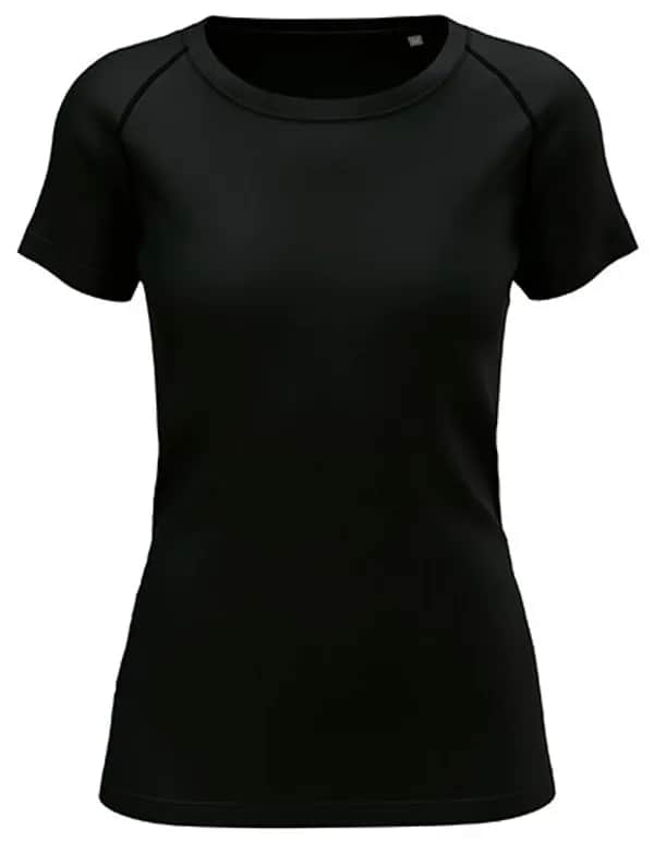 Seamless Sports-T Women - Black Opal