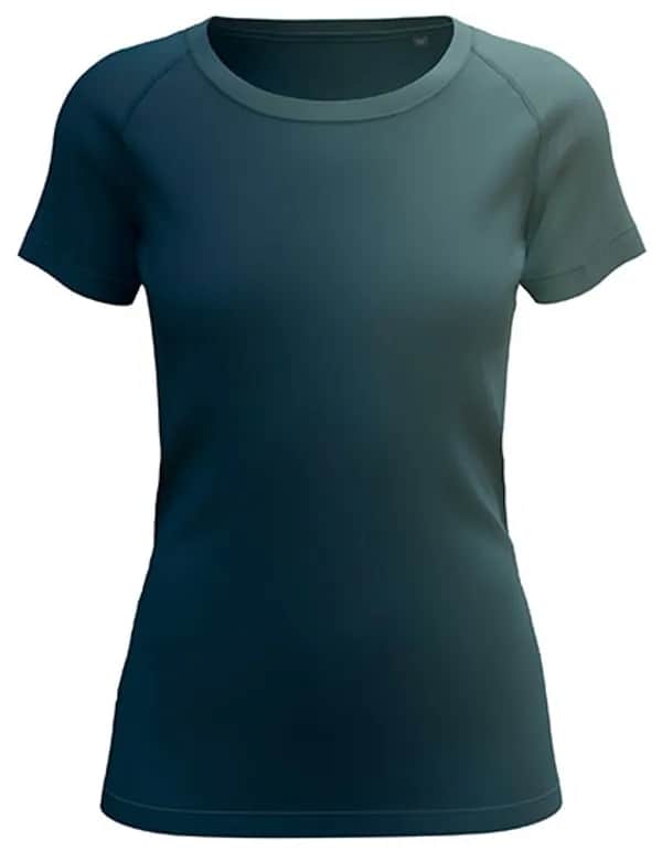 Seamless Sports-T Women - Blue Midnight Dip