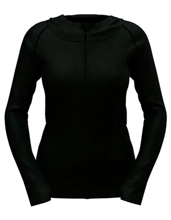 Seamless Sports Jacket Women - Black Opal