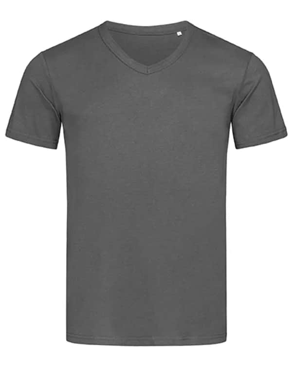 Ben V-Neck - Slate Grey (Solid)