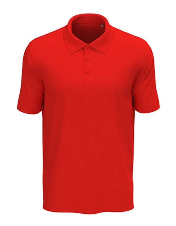 Lux Polo Men - Scarlet Red