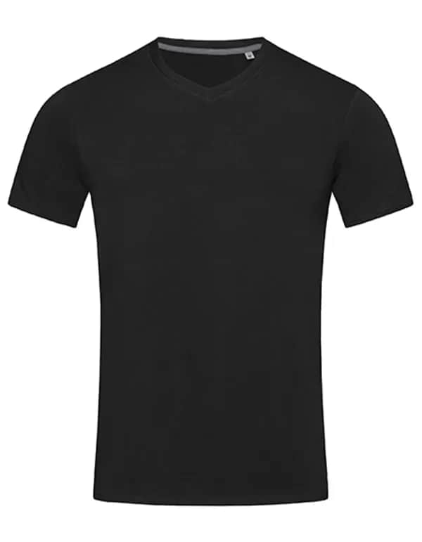 Stretch-T V-Neck - Black Opal