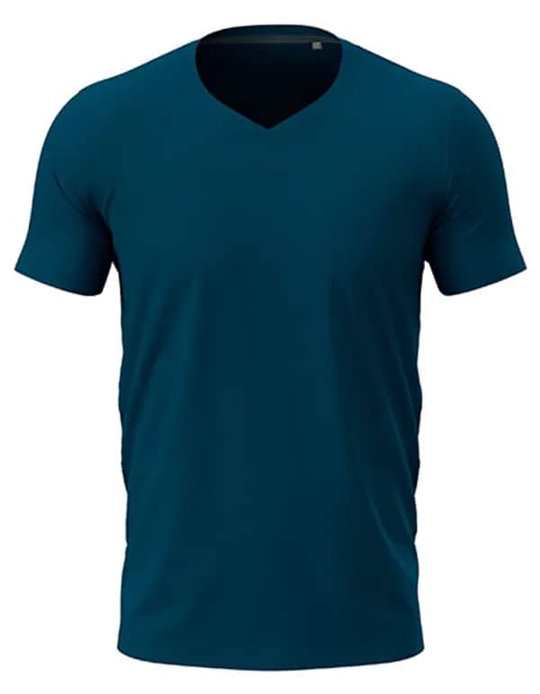 Stretch-T V-Neck - Navy Blue