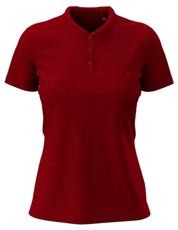 Stretch Polo - Bordeaux