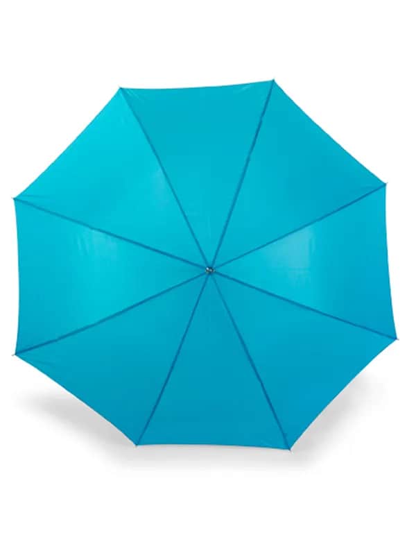 Stockschirm Automatik Holzgriff - Light Blue