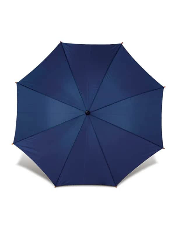 Automatik-Holzstockschirm Cork - Dark Blue
