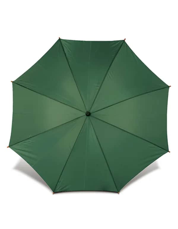 Automatik-Holzstockschirm Cork - Dark Green