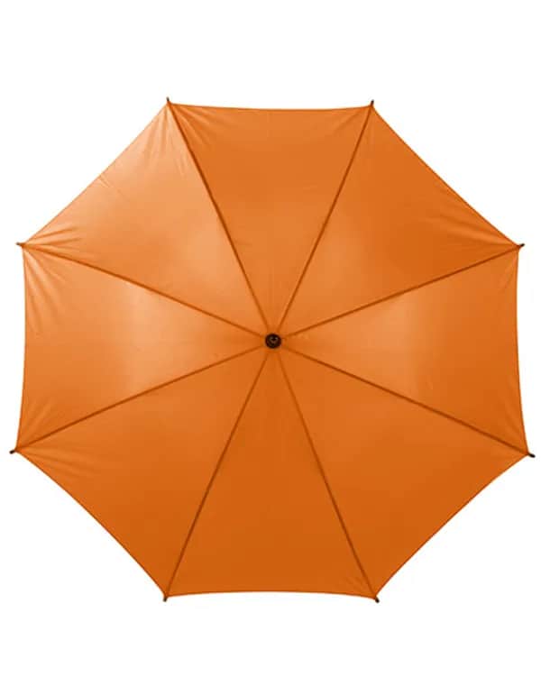 Automatik-Holzstockschirm Cork - Orange