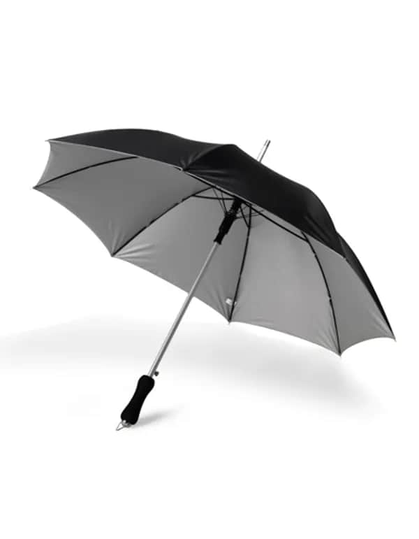 Aluminium Stockschirm Automatik - Black/Grey