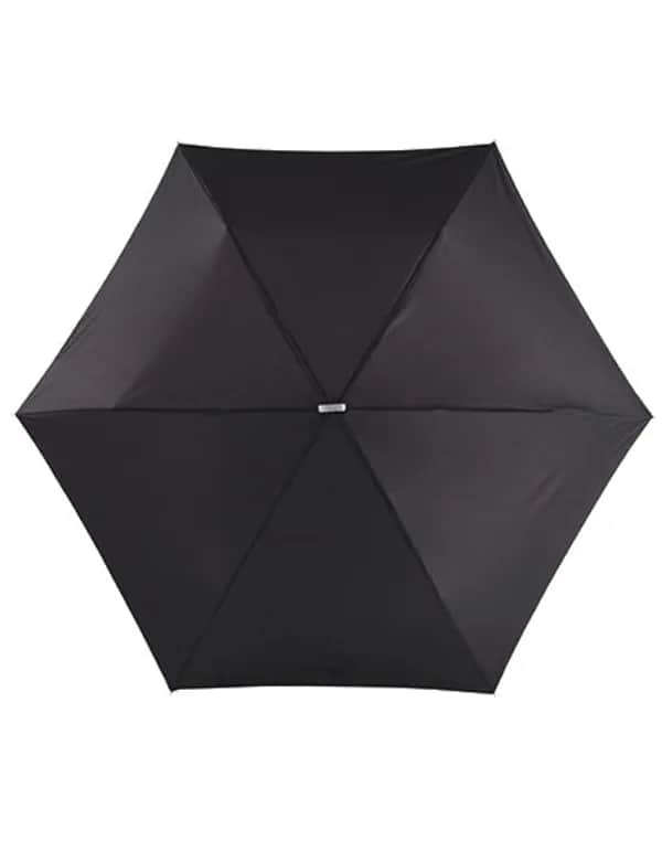 Superflacher Mini-Taschenschirm - Black