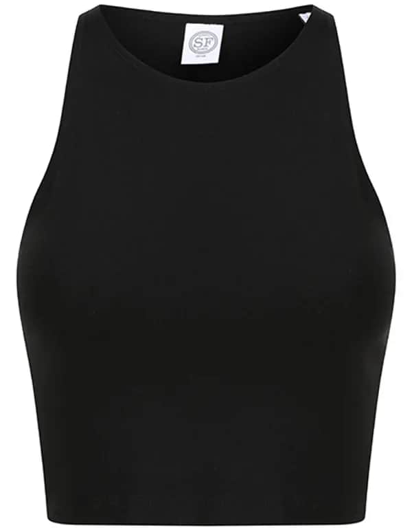Women´s Cropped Top - Black