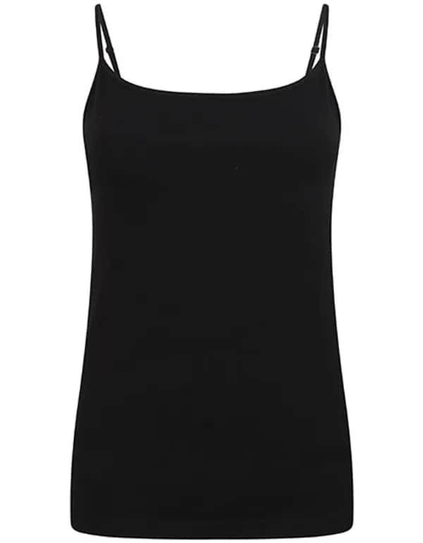 Women´s Feel Good Stretch Spaghetti Vest - Black