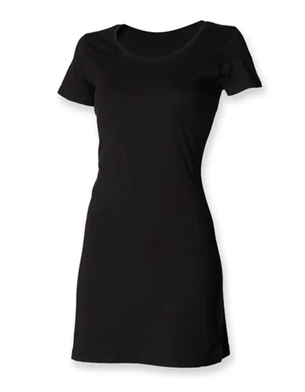 Women´s T-Shirt Dress - Black