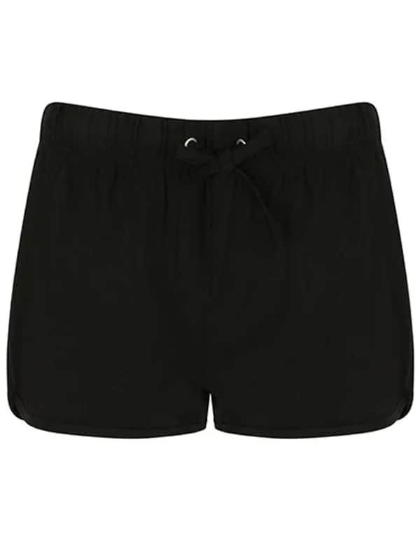 Women´s Retro Shorts - Black/Black