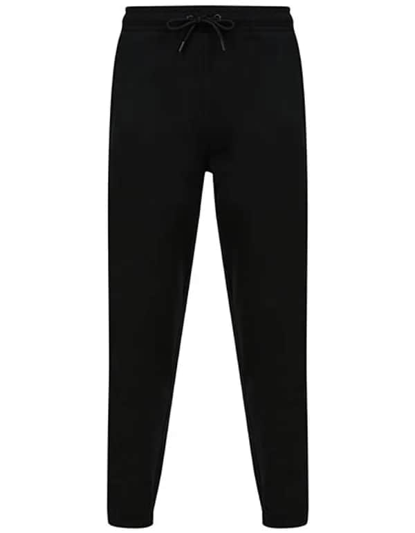 Unisex Sustainable Fashion Cuffed Joggers - Black