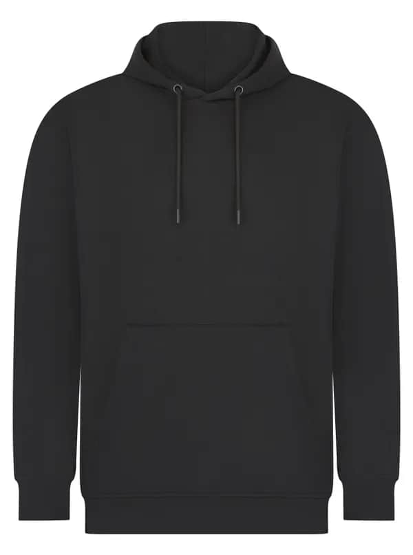 Unisex Sustainable Fashion Hoody - Black