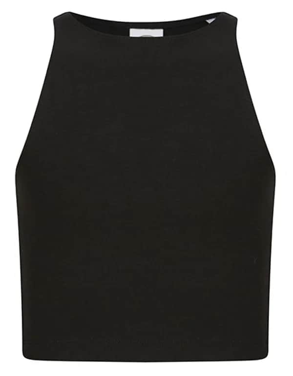 Kids´ Cropped Top - Black
