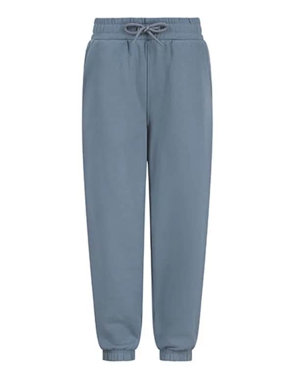 Kids Sustainable Fashion Cuffed Joggers - Stone Blue