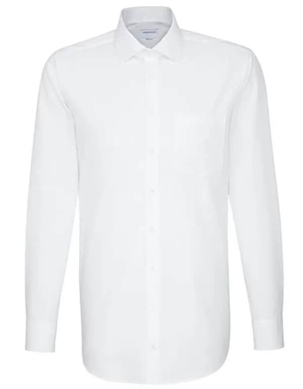 Men´s Shirt Regular Fit Long Sleeve - White