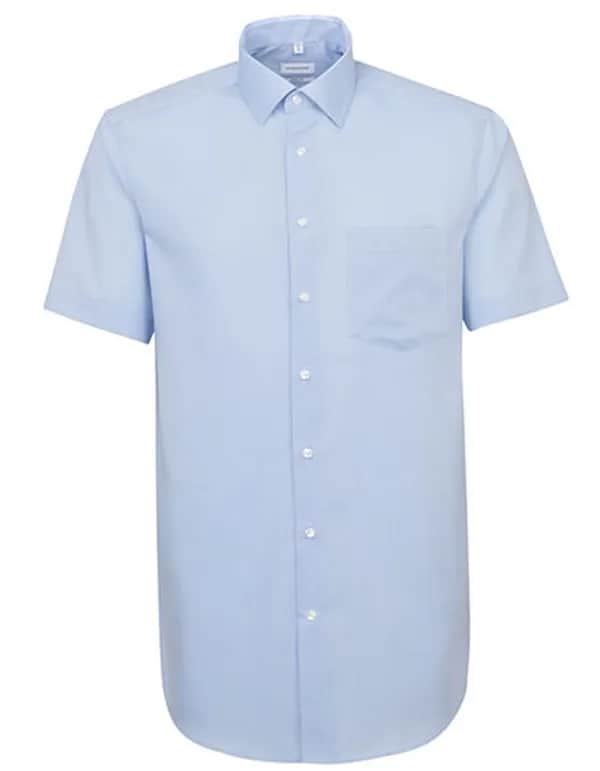 Men´s Shirt Regular Fit Short Sleeve - Light Blue