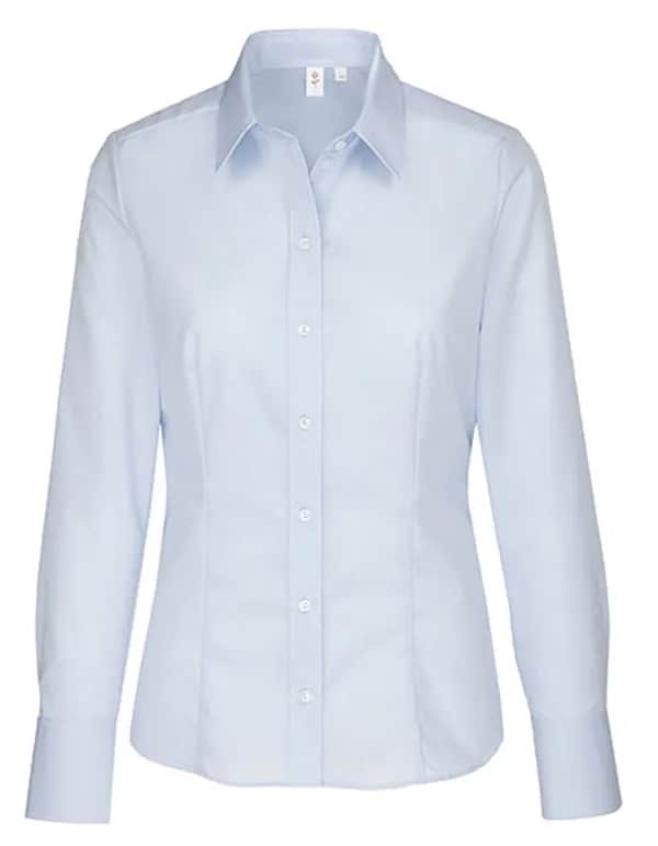 Women´s Blouse Regular Fit Long Sleeve - Light Blue