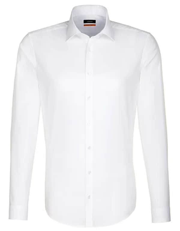 Men´s Shirt Slim Fit Long Sleeve - White