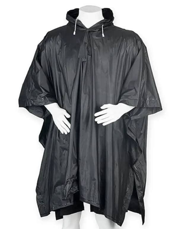 Splashmacs Poncho - Black