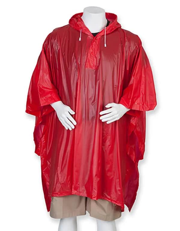 Splashmacs Poncho - Red
