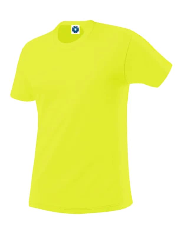 Men´s Performance T-Shirt - Fluorescent Yellow