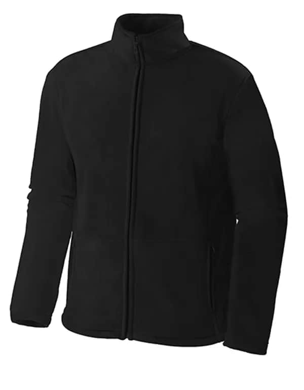 Men´s Full Zip Fleece Jacket - Black