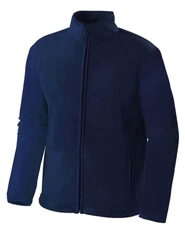Men´s Full Zip Fleece Jacket - Navy Blue