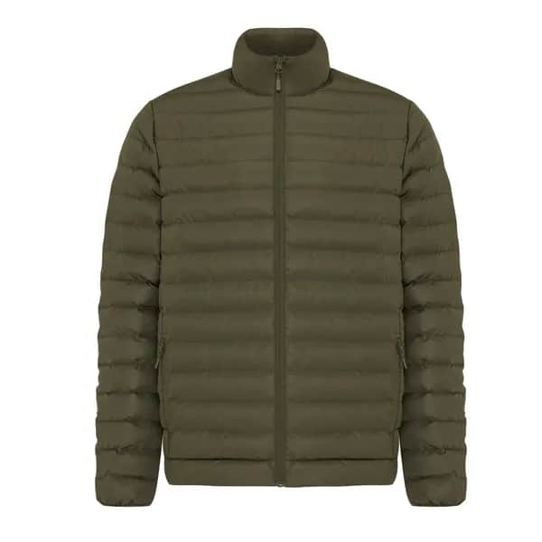 IQONIQ Maiko Herren Steppjacke aus recyceltem Polyester - khaki