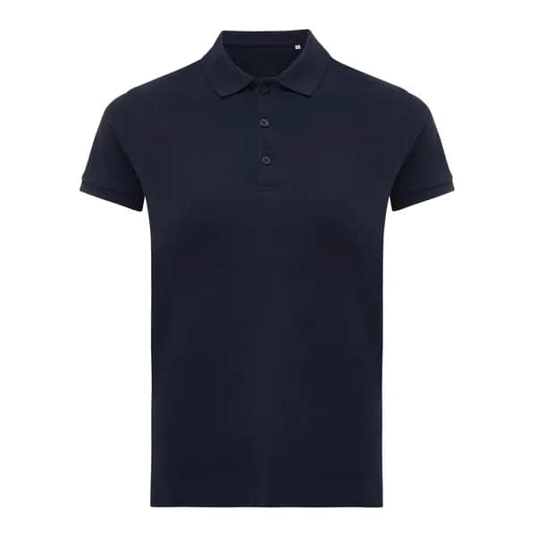 IQONIQ Yosemite Damen Piqué-Poloshirt aus rec. Baumwolle - navy blau