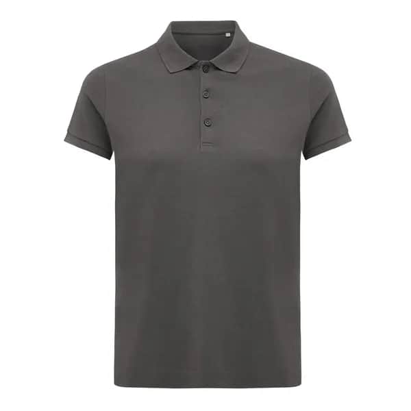 IQONIQ Yosemite Damen Piqué-Poloshirt aus rec. Baumwolle - anthrazit