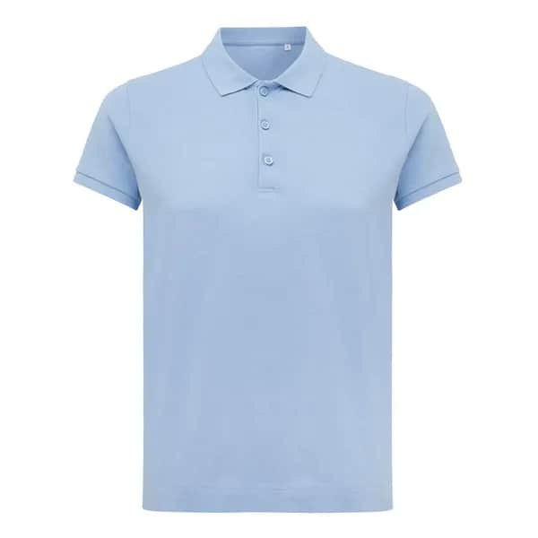 IQONIQ Yosemite Damen Piqué-Poloshirt aus rec. Baumwolle - sky blue