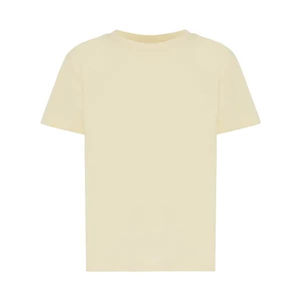 IQONIQ Koli Kids T-Shirt aus recycelter Baumwolle - cream yellow