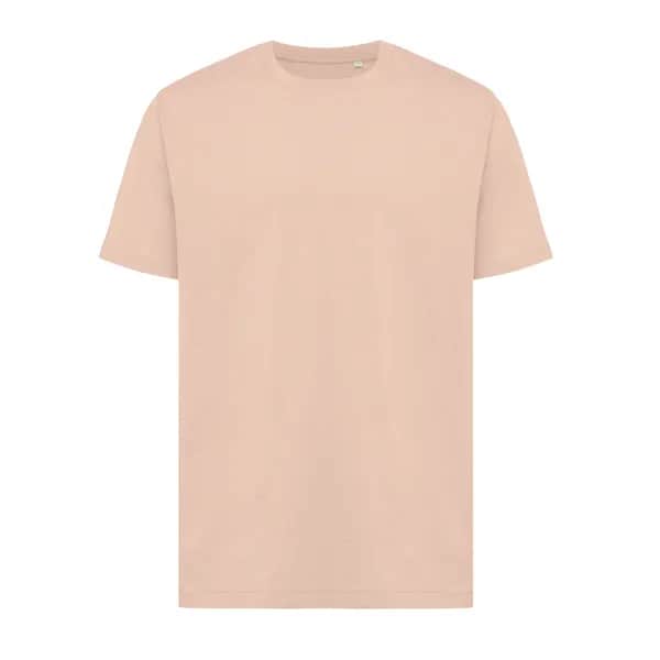 IQONIQ Kakadu relaxed T-Shirt aus recycelter Baumwolle - peach nectar