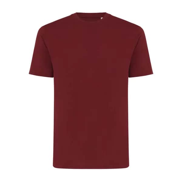 IQONIQ Sierra Lightweight T-Shirt aus recycelter Baumwolle - burgunderrot