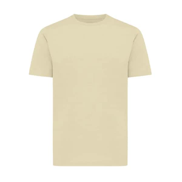 IQONIQ Sierra Lightweight T-Shirt aus recycelter Baumwolle - cream yellow