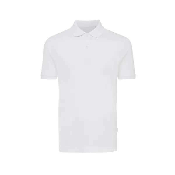 IQONIQ Yosemite Piqué-Poloshirt aus recycelter Baumwolle - recycled white