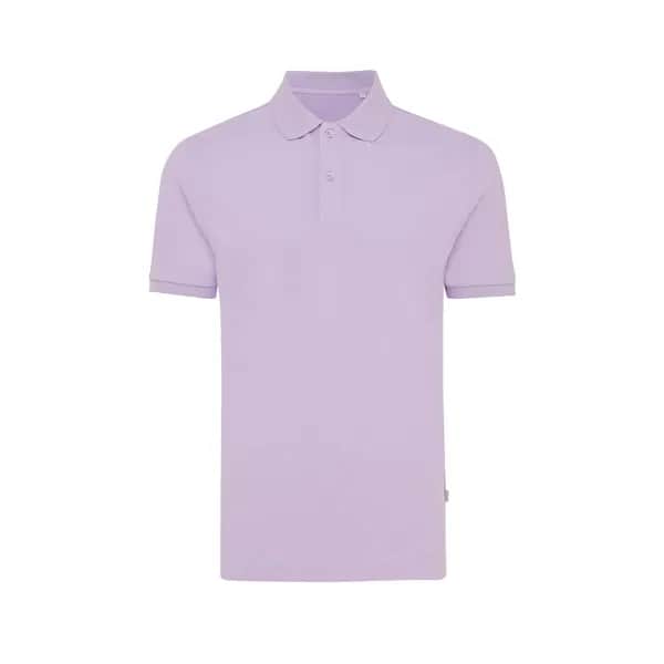 IQONIQ Yosemite Piqué-Poloshirt aus recycelter Baumwolle - lavender