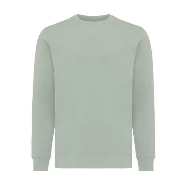 IQONIQ Etosha Lightweight Sweater aus recycelter Baumwolle - Iceberg green