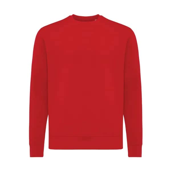 IQONIQ Etosha Lightweight Sweater aus recycelter Baumwolle - rot