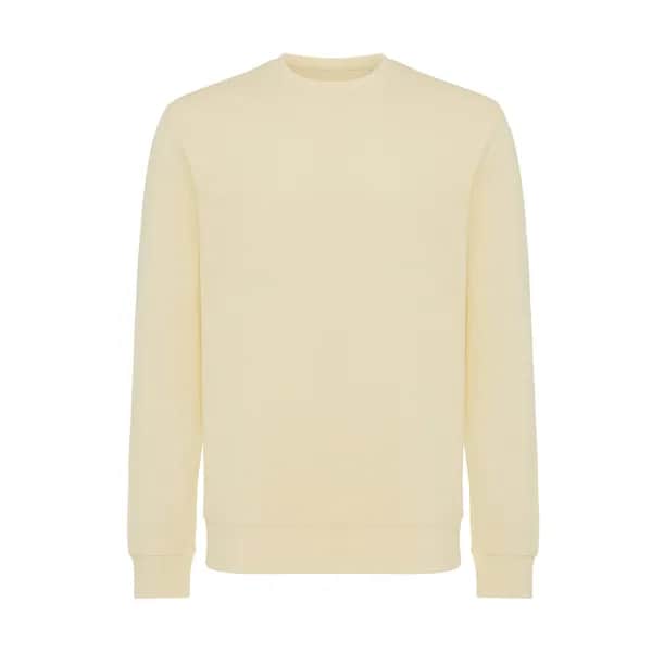 IQONIQ Etosha Lightweight Sweater aus recycelter Baumwolle - cream yellow