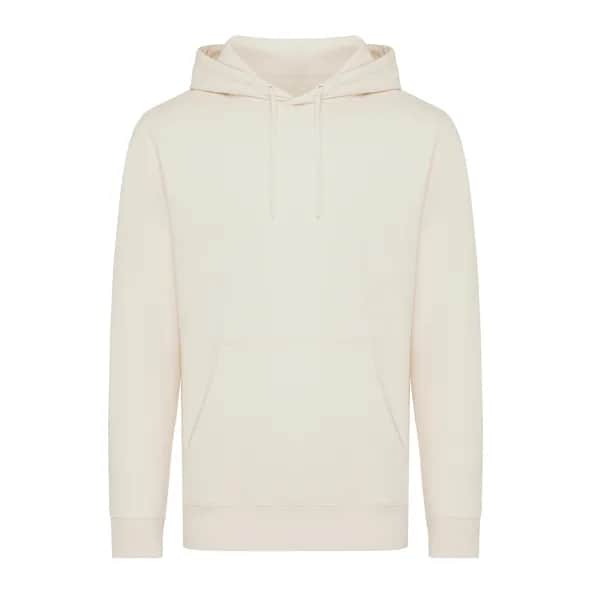 IQONIQ Rila Lightweight Hoodie aus recycelter Baumwolle - natural raw