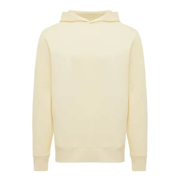 IQONIQ Yengo Hoodie mit Seitentaschen aus rec. Baumwolle - cream yellow