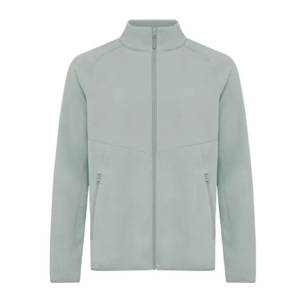 IQONIQ Talung Mikrofleece Jacke aus recyceltem Polyester - Iceberg green